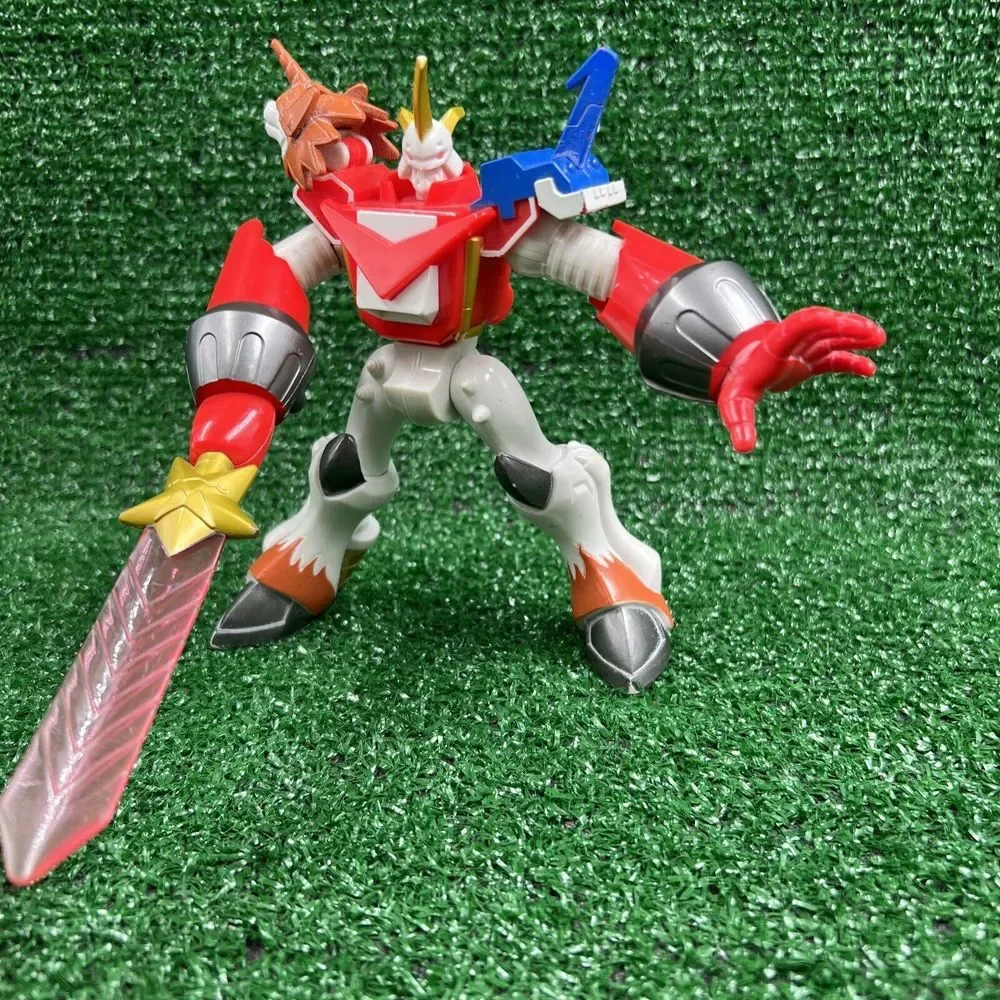 Digimon Digi-Fusion SHOUTMON‎ X4 Action Figure 6
